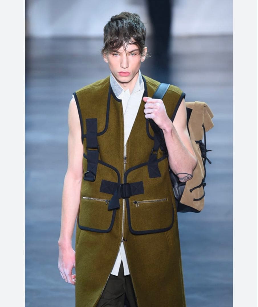 3.1 Phillip Lim ウールロングスリーブジップジャケット