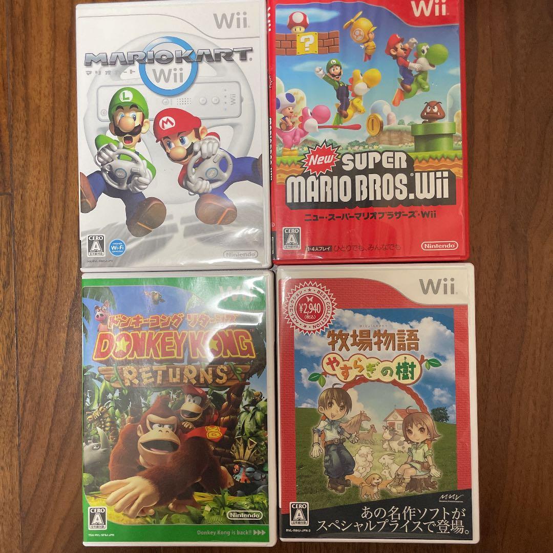 Wii 本体　& Wii Fit  & ソフトなどその他