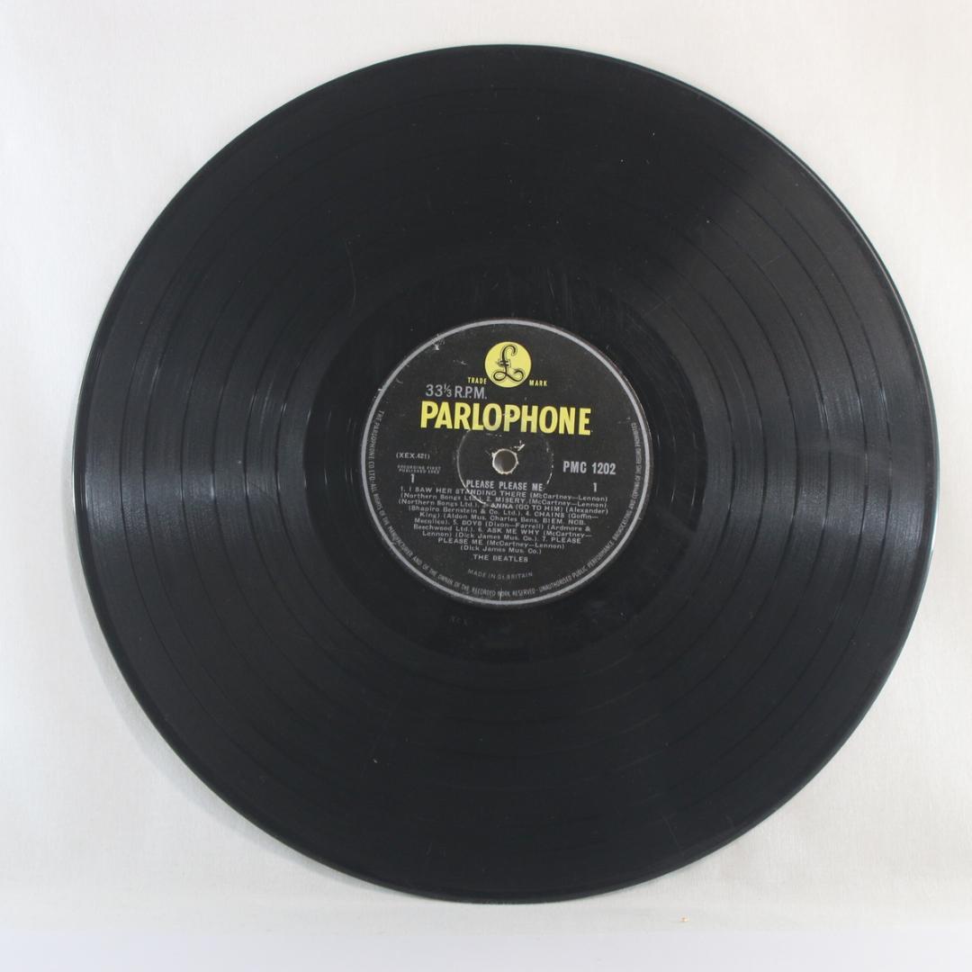 英LP The Beatles Please Please Me 4thプレス