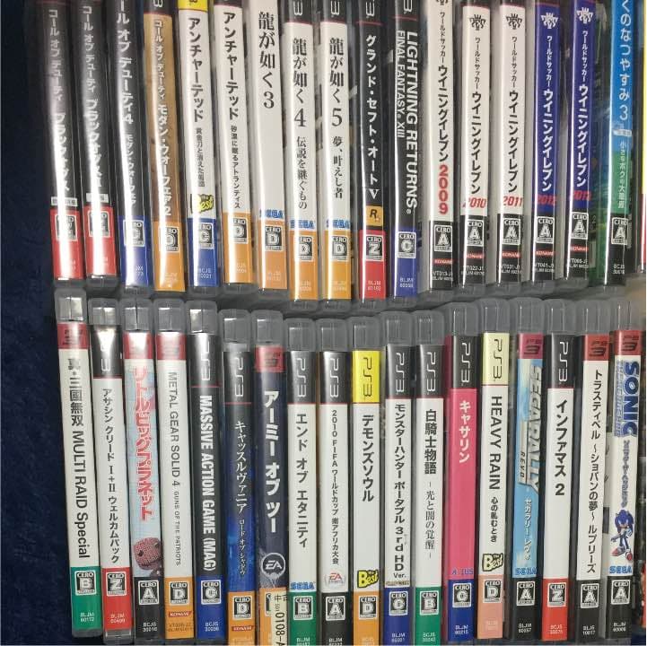 PS3カセットバラ売り可能