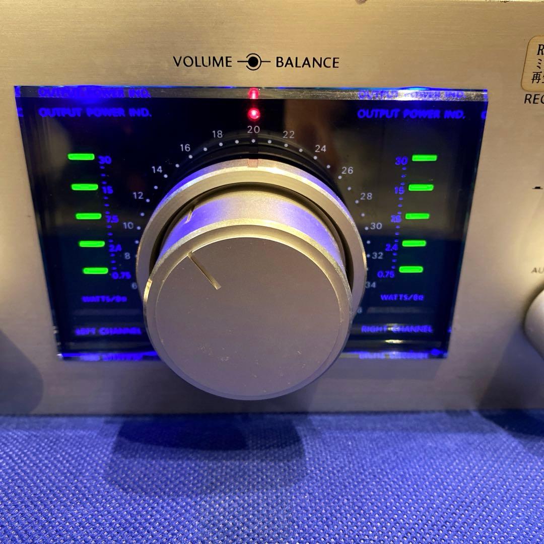 動作品 ONKYO プリメインアンプ A-5500 LED仕様 オンキヨー