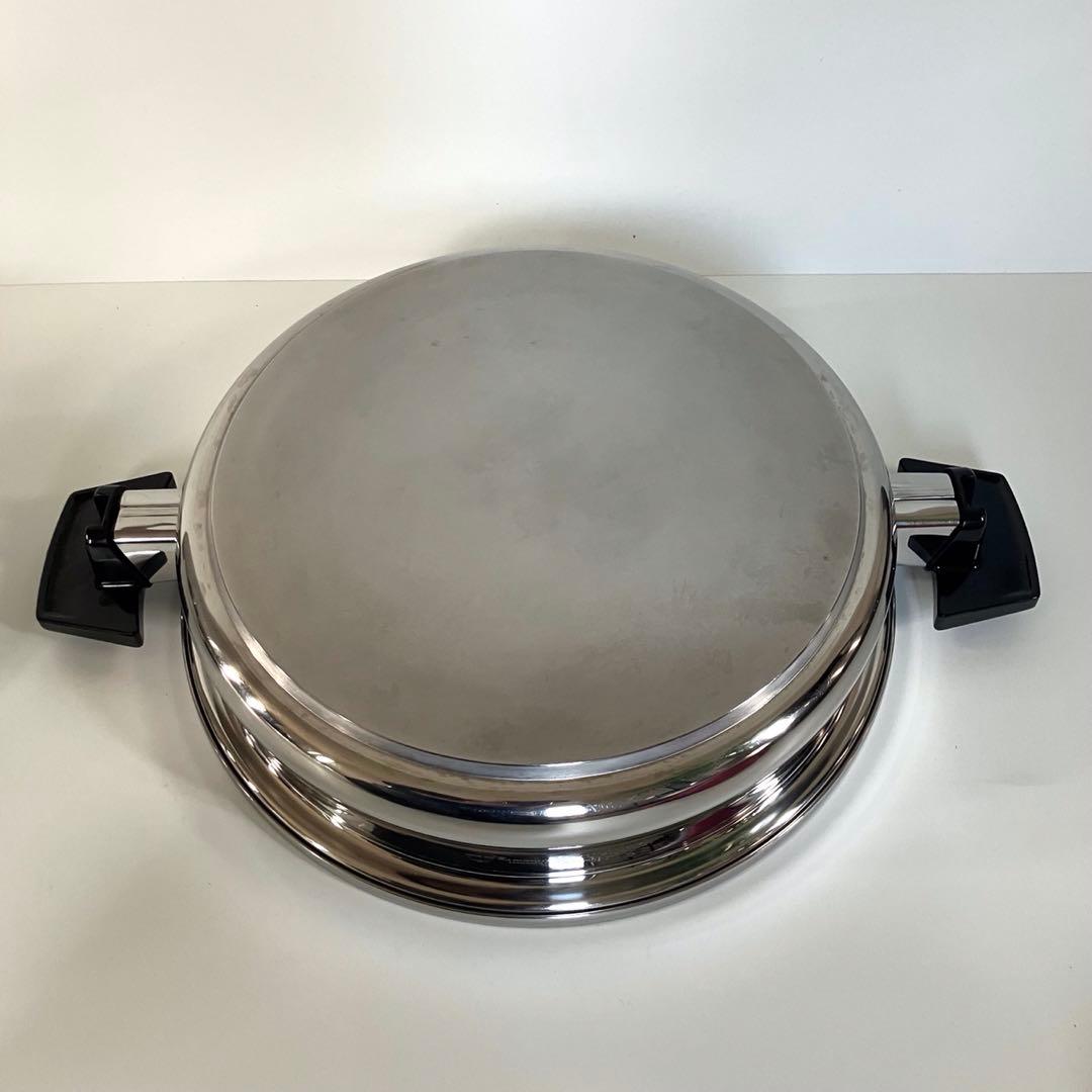 【sale】ロイヤルクイーン　大フライパン　IH、ガス両対応品