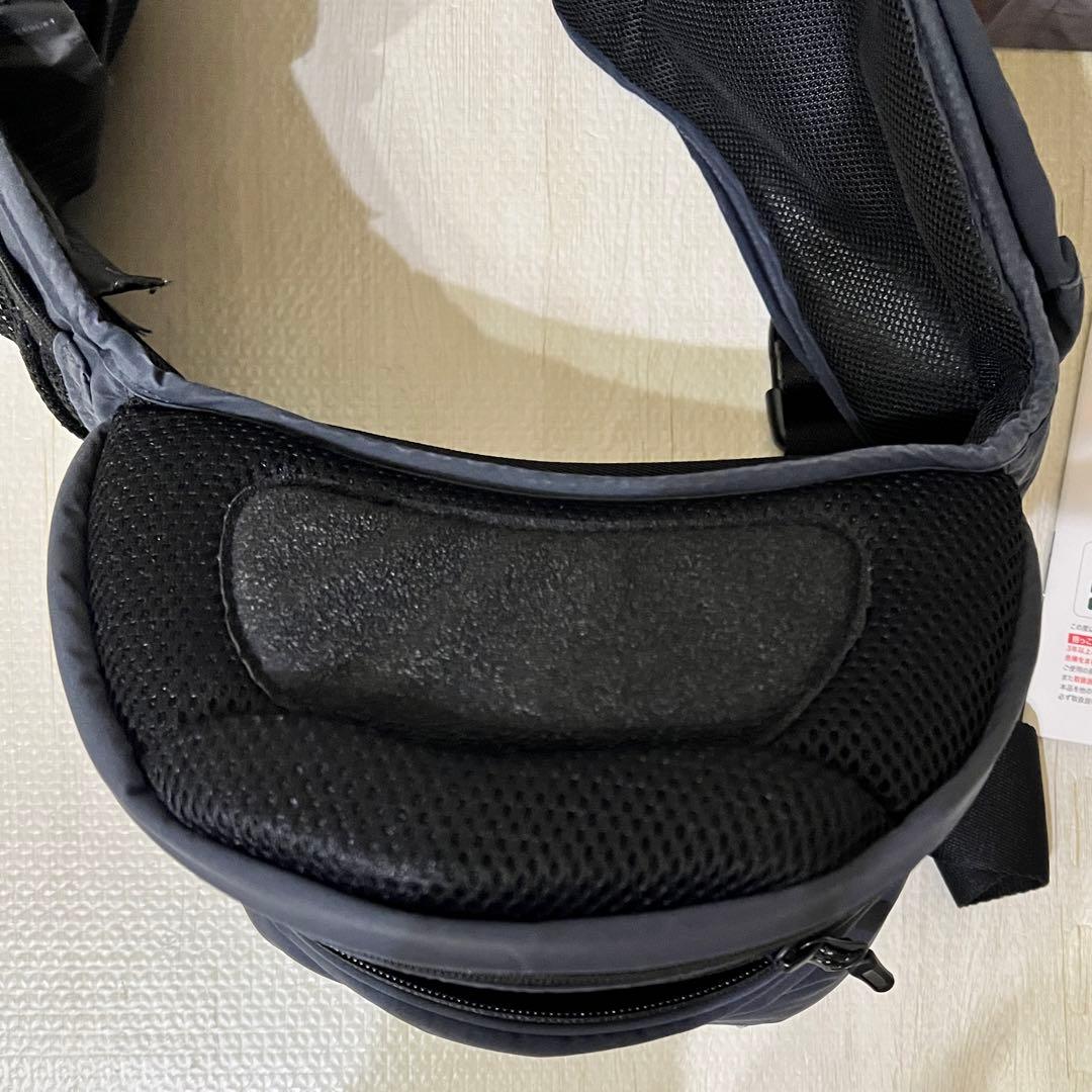 ピトレスク　ポルバンアドバンスヒップシート シングルショルダーセット　紺ネイビー