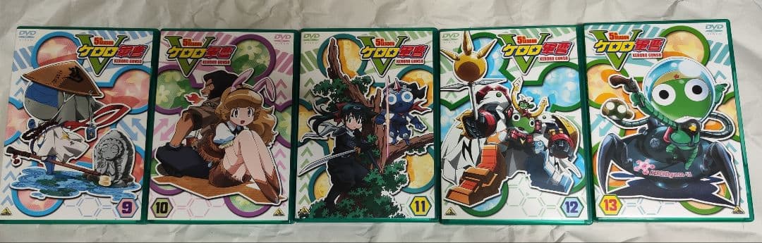 中古　ケロロ軍曹5th.6thシーズンセット　視聴確認済み