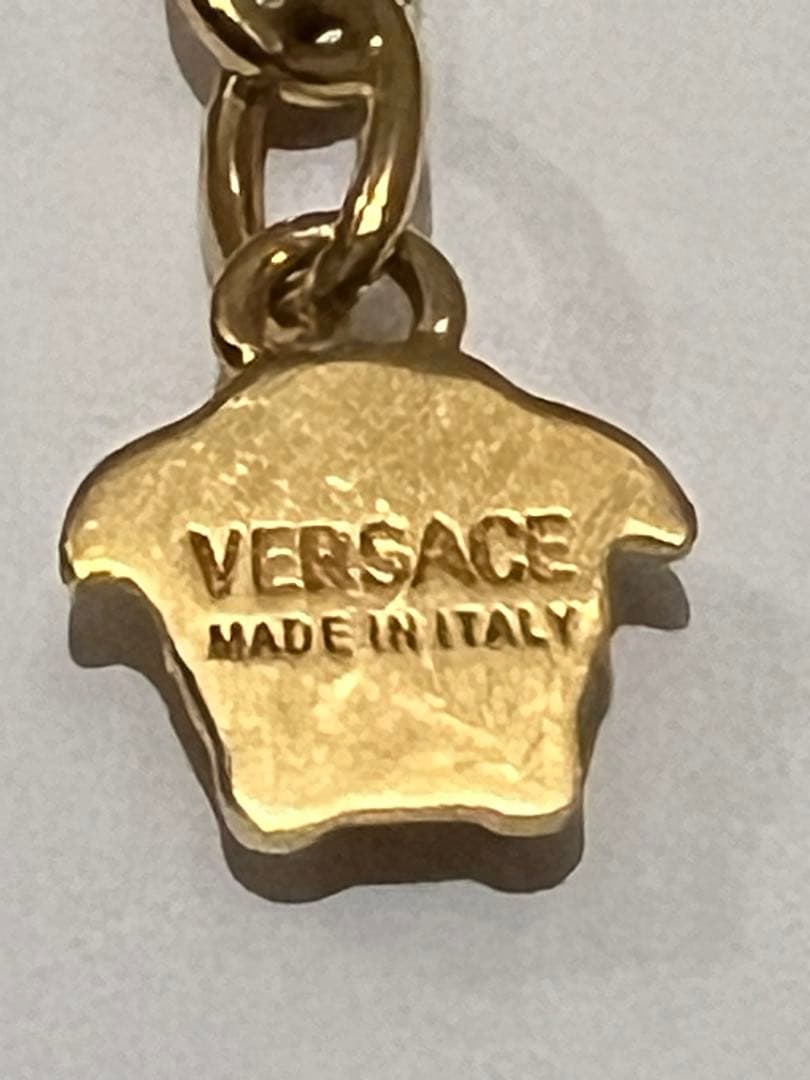 VERSACE●ゴールドネックレス●50〜55cm