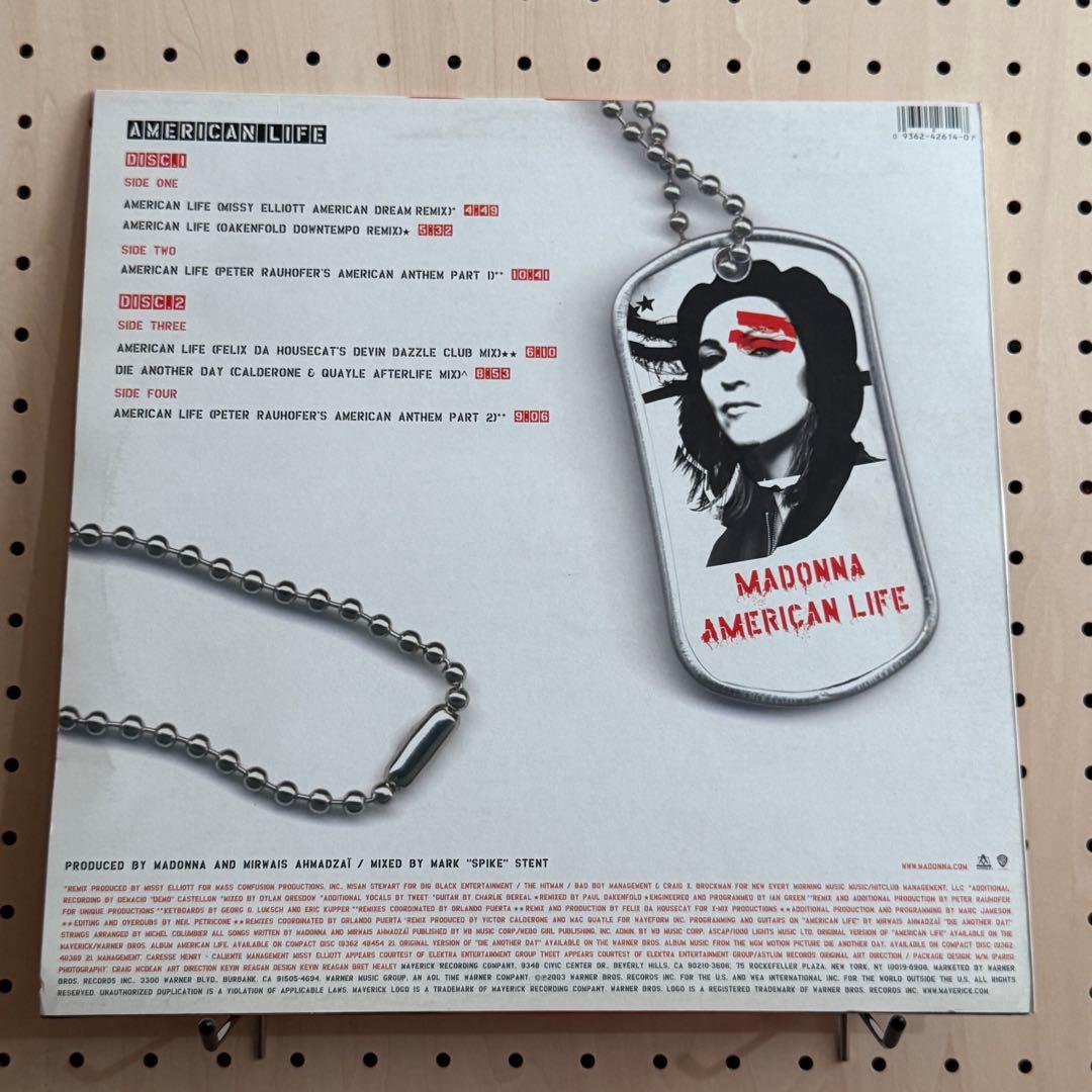 Madonna American Life 2枚組レコード