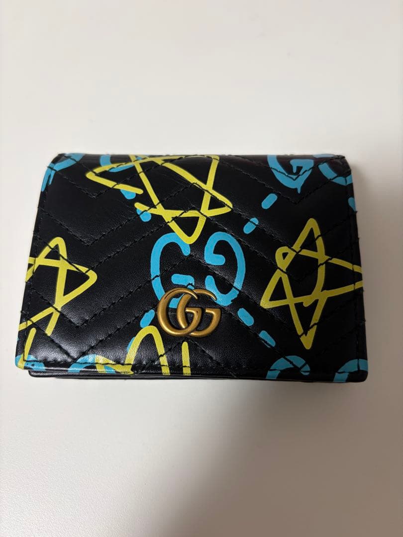 ୨*୧様 【※3/23まで】GUCCI ゴーストGGマーモント カードケース　ミ