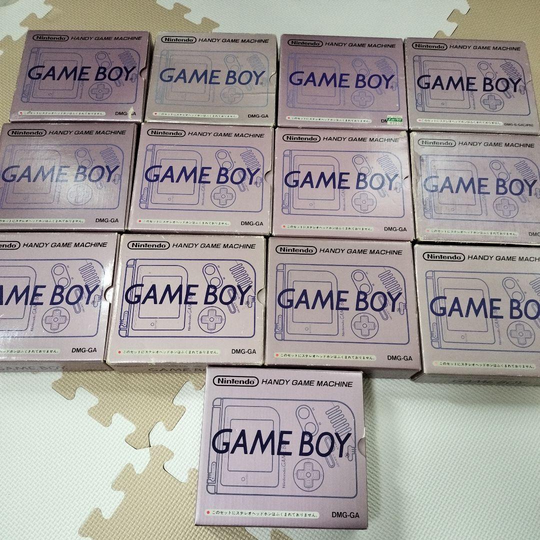 ニンテンドーゲームボーイ　初代　箱13箱