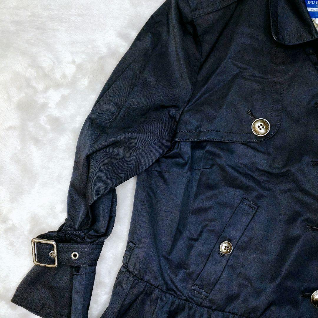 BURBERRY BLUE LABEL ペプラム トレンチコート 38