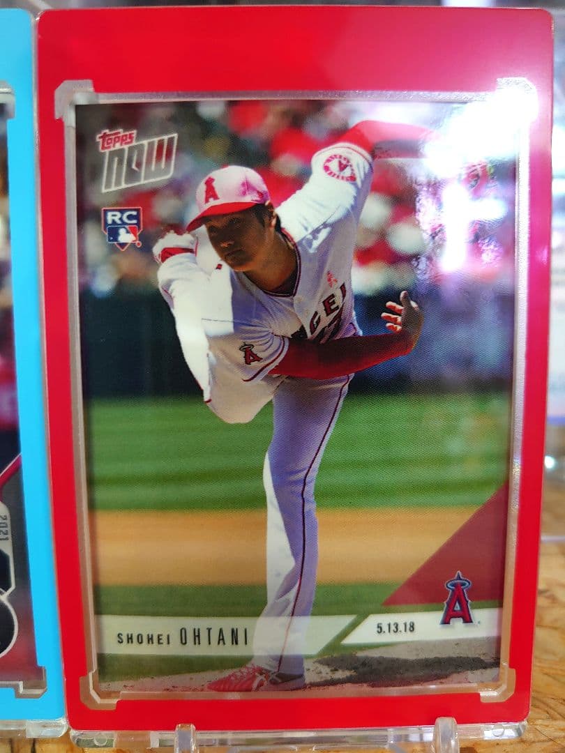 【マグホ付き】大谷翔平 topps now 2018母の日&2021父の日セット
