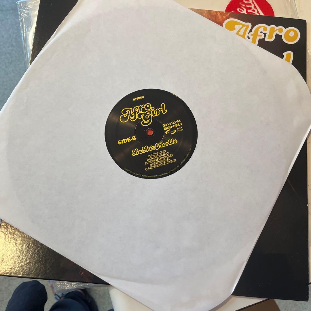 値下げ　初盤　超美品　ルルーズマーブル　12inch LP 未使用品