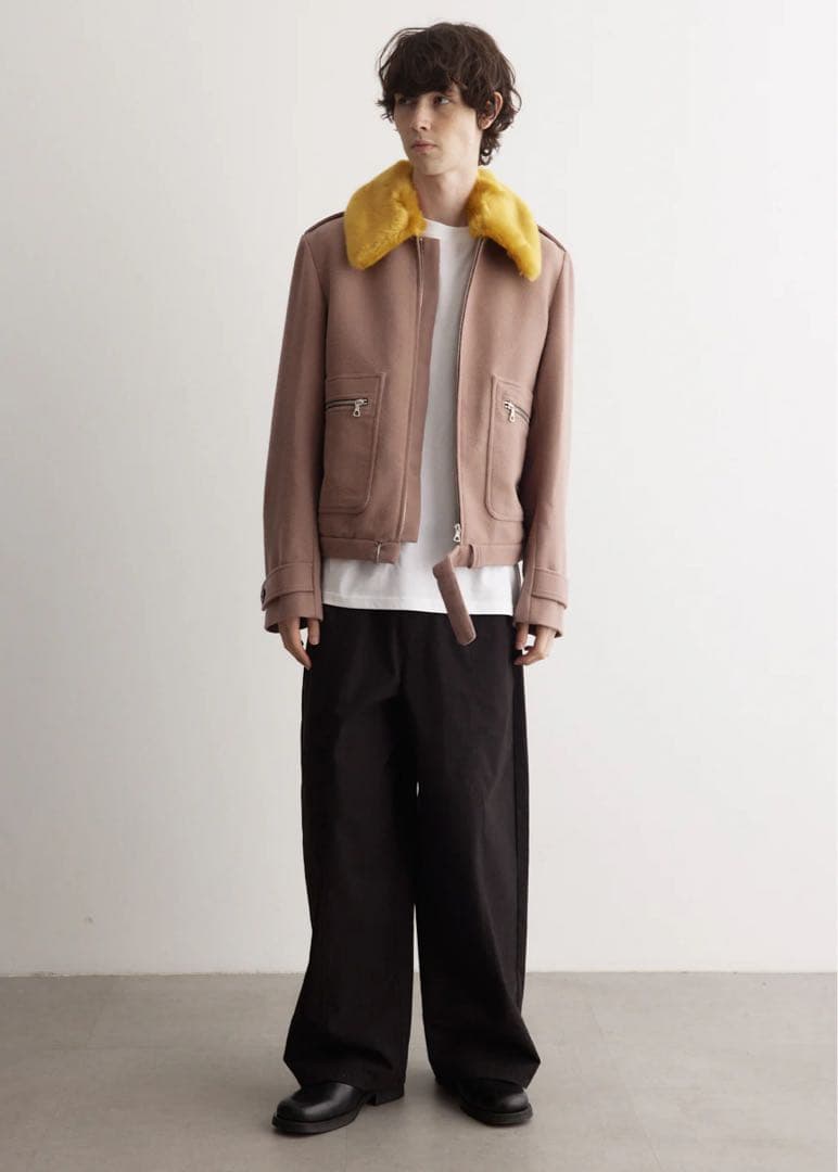 ジャケット・アウター Dries Van Noten24AW BIS FUR JACKET