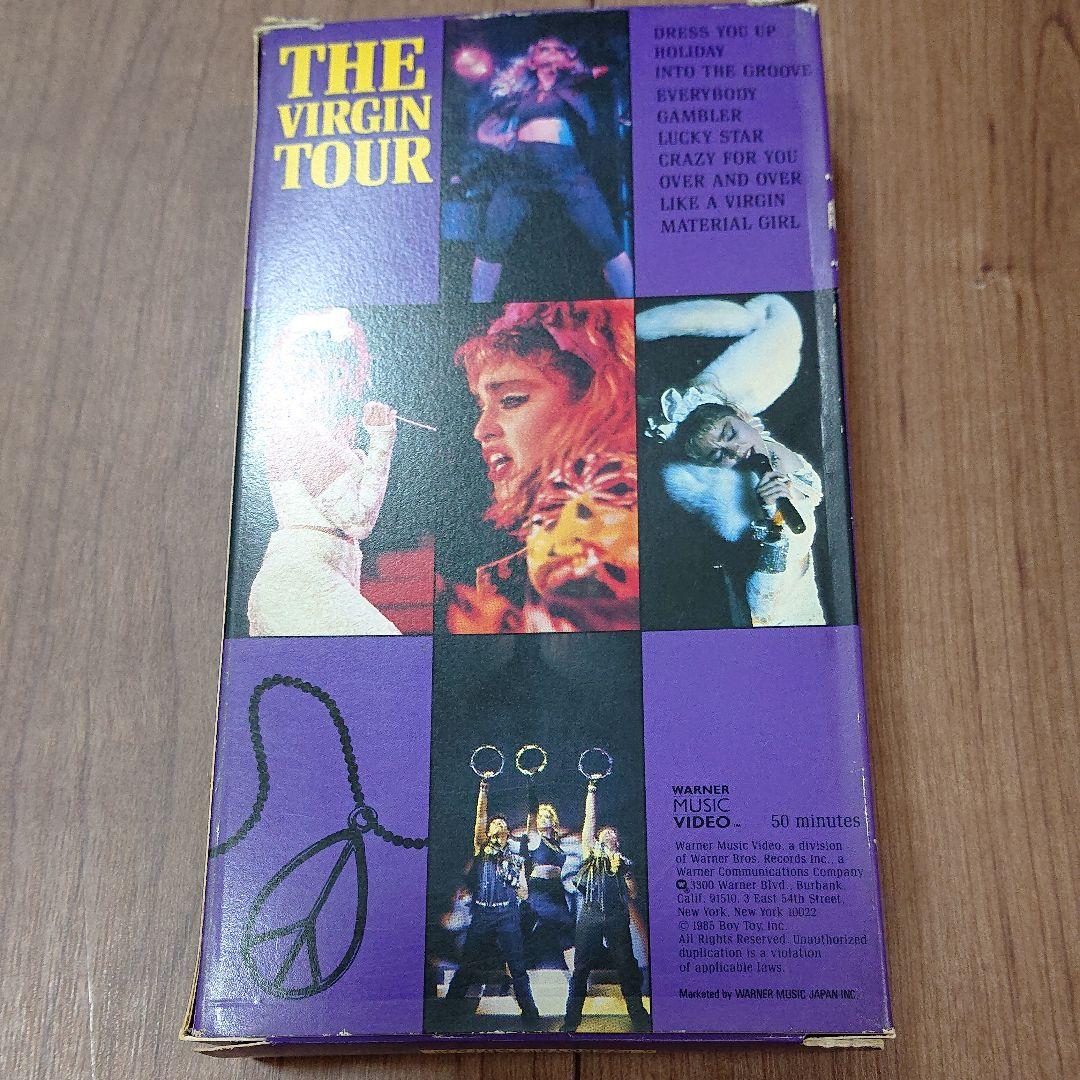 マドンナ ザ・バージン・ツアー ライヴ　 [VHS]