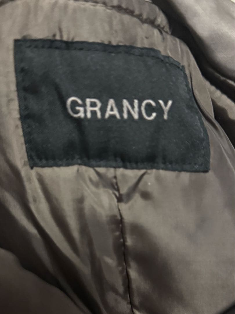 【GRANCY】ファーポケットデザインフェードN2Bジャケット ブラウン