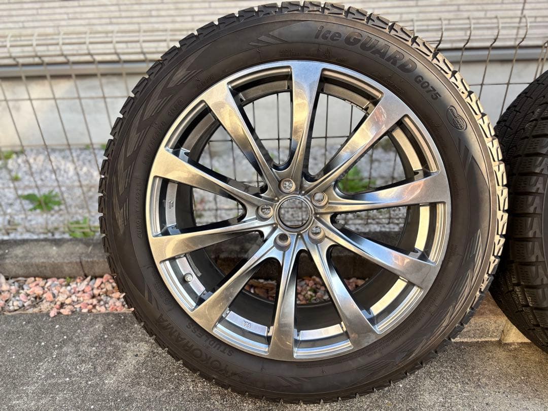 レクサスNX RX対応 スタッドレスホイールセット 235/55R20たのめる便