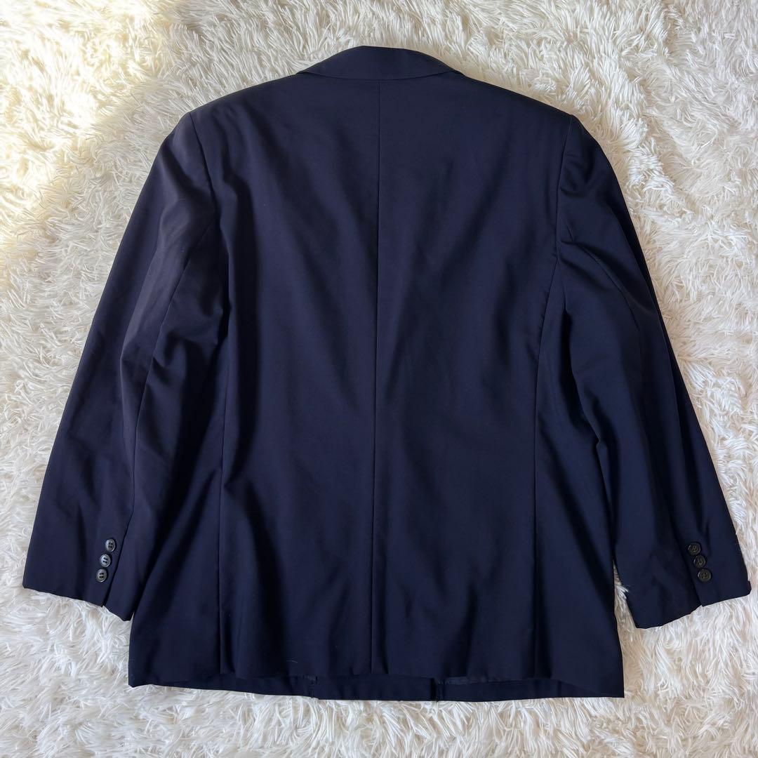 BURBERRYS✨ダブルブレストジャケット✨レディース 17号濃紺大きいサイズ