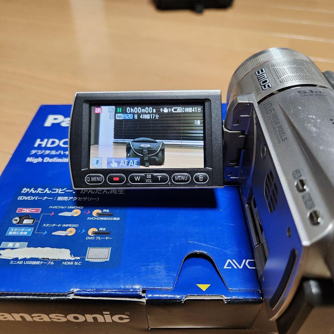 Panasonic HDC-TM300 ビデオカメラ　中古　ポーチ付