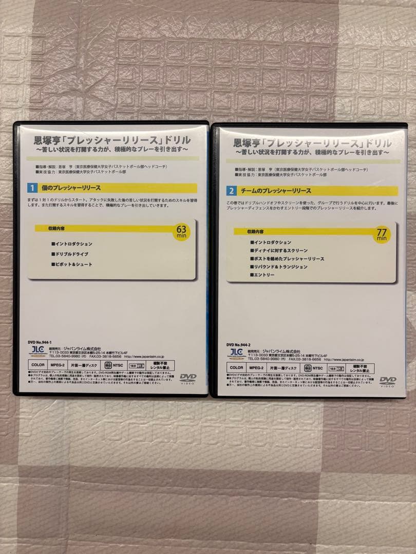 【バスケ】恩塚享　プレッシャーリリースドリル1&2