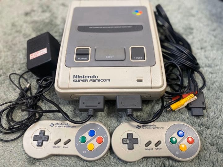 スーパーファミコン&カセット7つ