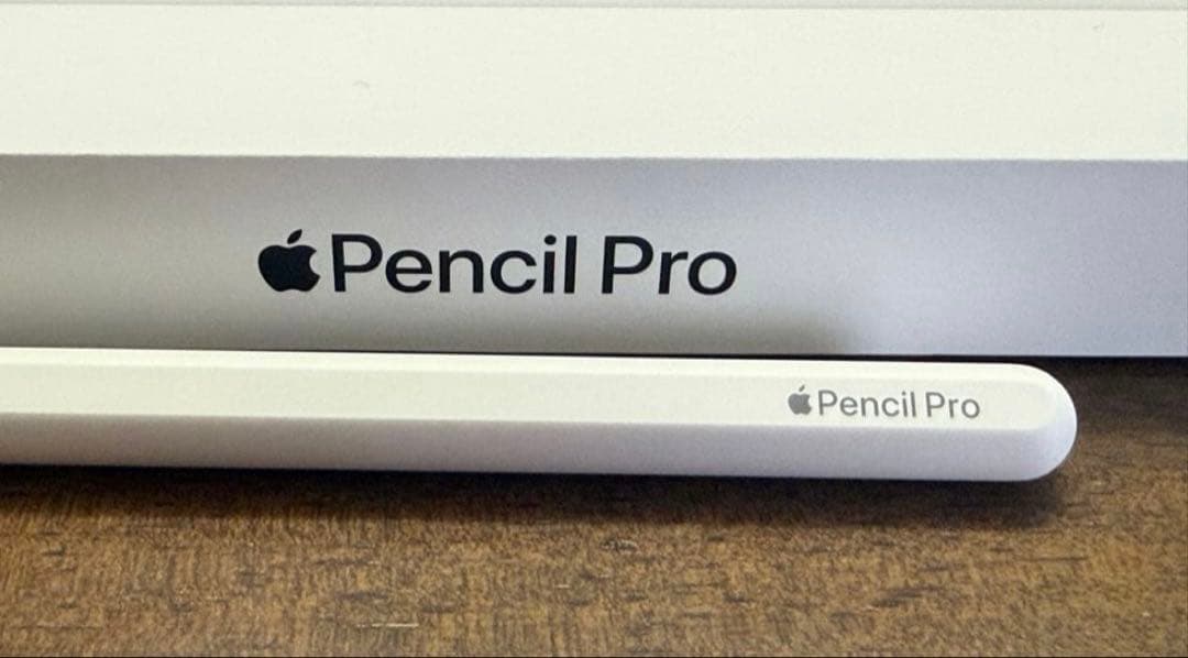 【極美品】Apple Pencil Pro（2025年11月購入・ほぼ未使用）