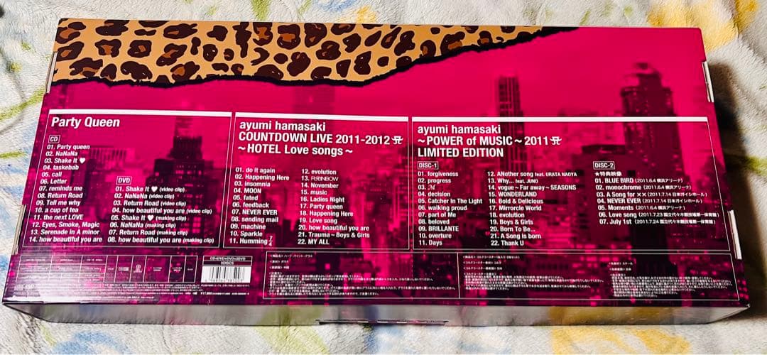 浜崎あゆみParty Queen Special Limited BOX SET
