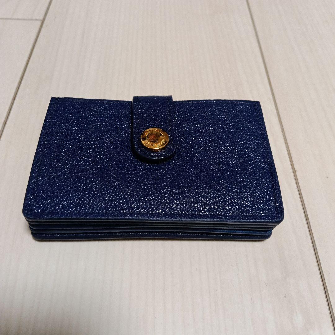 miu miu ネイビー カードケース