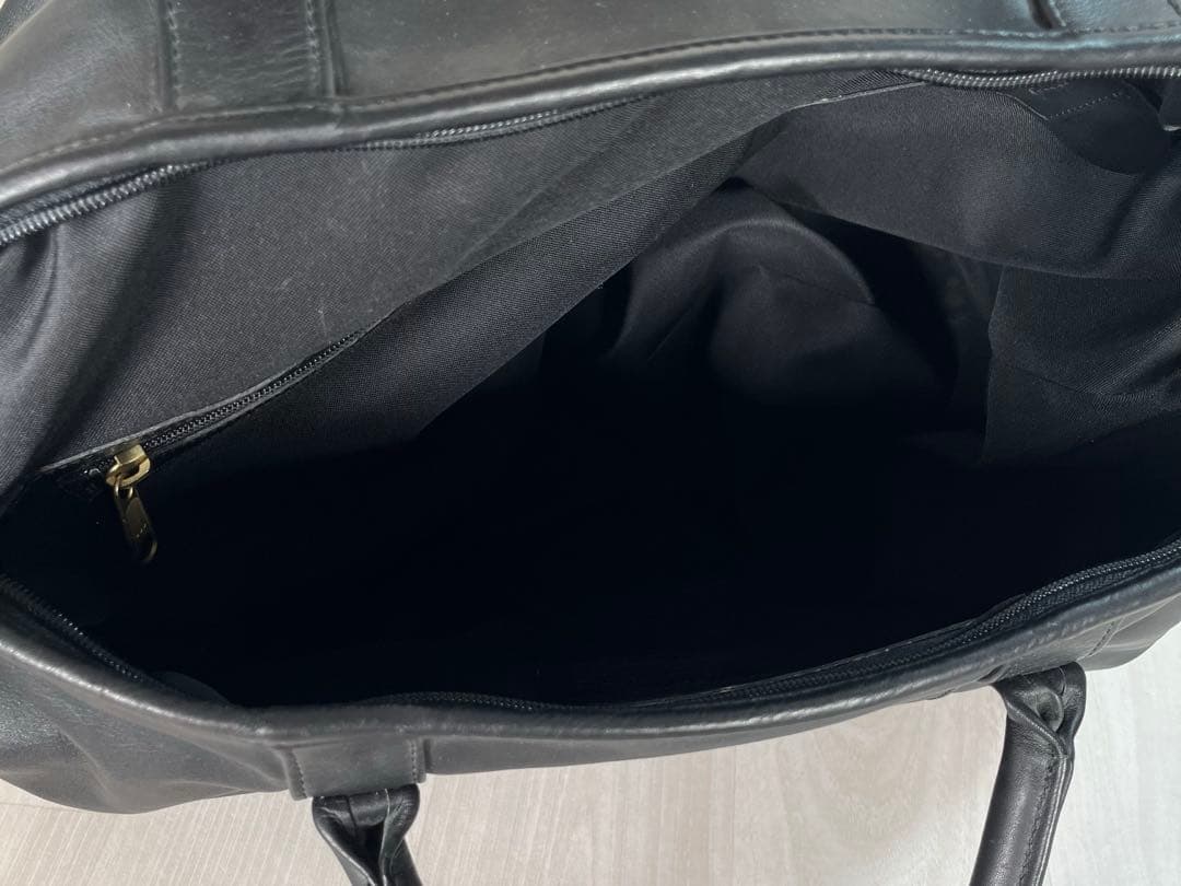 【美品】オールド コーチ　2WAY ボストン バッグ　392　ブラック　大容量