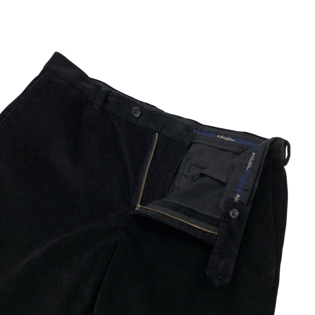 Brooks Brothers コーデュロイパンツ 黒 ブラック W38