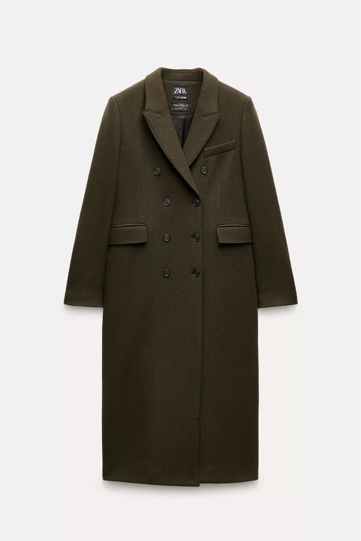 ZARA ザラ ロング チェスターコート マンテコ 2XL 大きめ