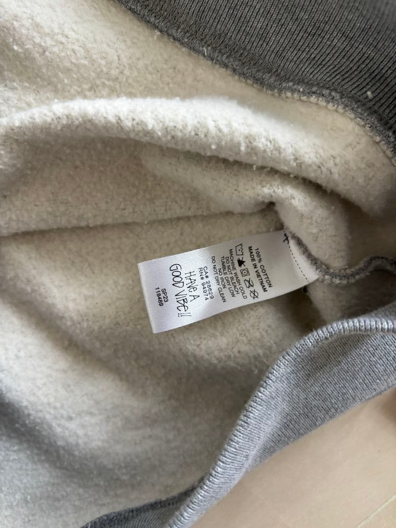 stüssy スポーツベスト グレー　サイズS