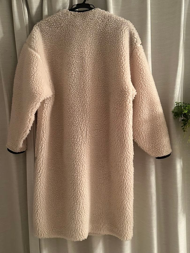 HYKE ボアロングコート size1