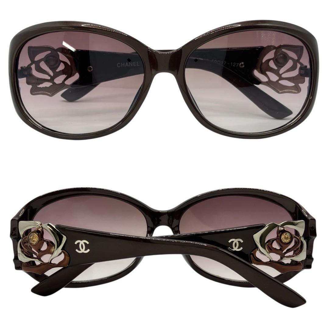 CHANEL シャネル サングラス アイウェア ココマーク　花　フラワー　バラ