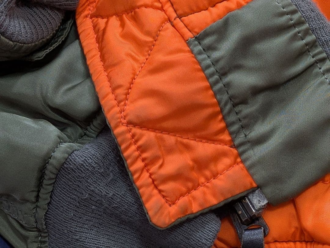 ALPHA INDUSTRIES MA-1 セージグリーン M USA製