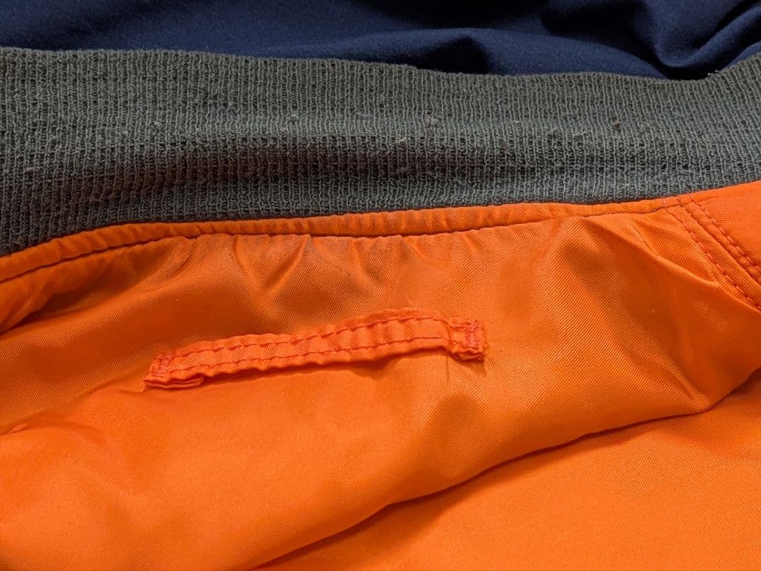 ALPHA INDUSTRIES MA-1 セージグリーン M USA製