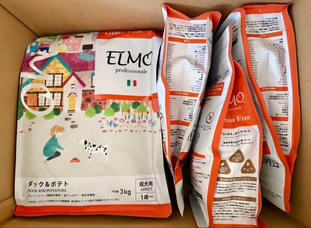 ELMO ダック＆ポテト ドッグフード 5.4kg