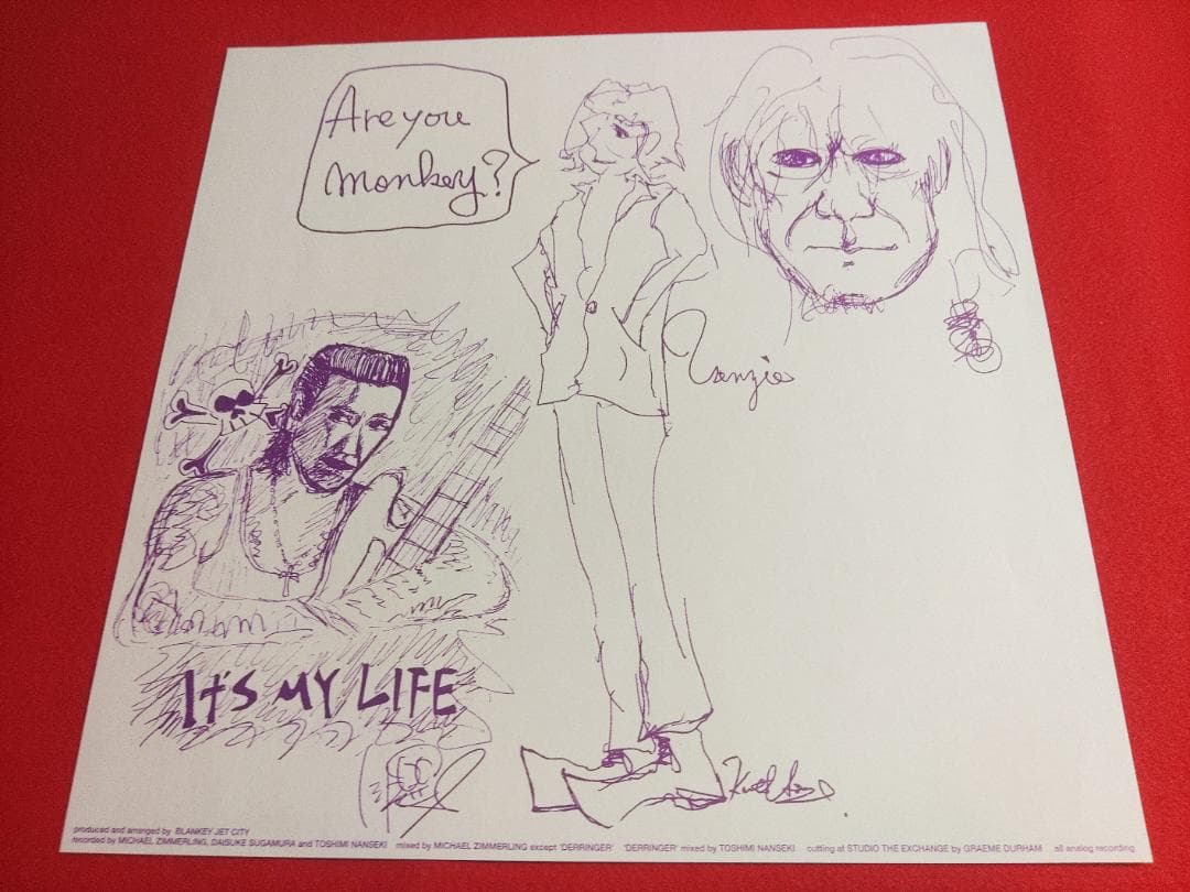 BLANKY JET CITY / HARLEM JET　レコード