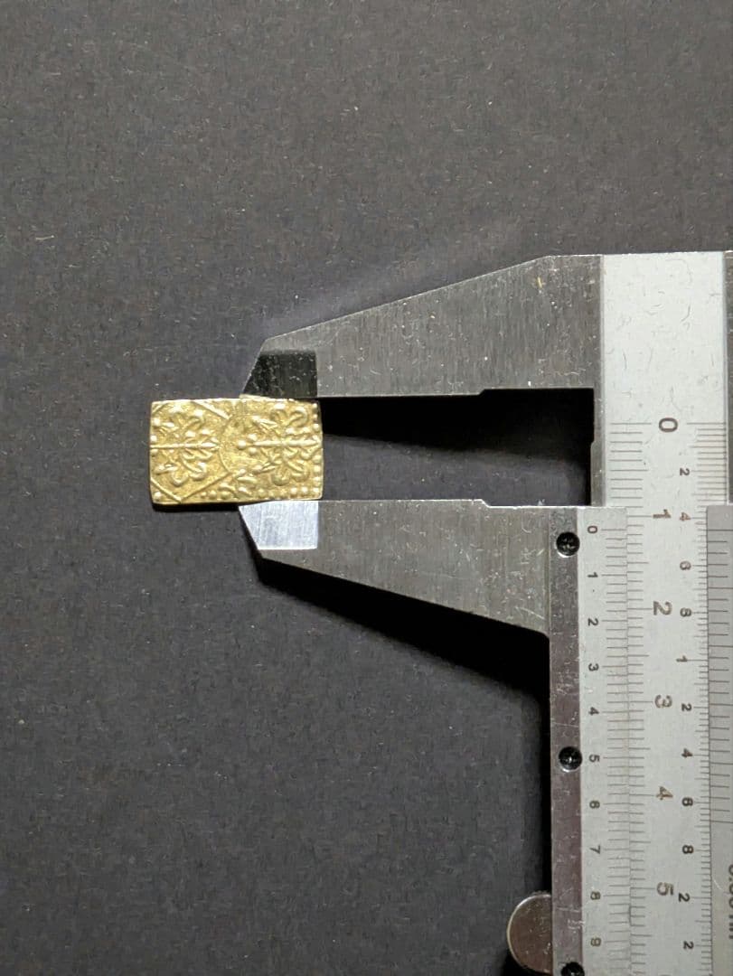 明治二分判金　2.86g