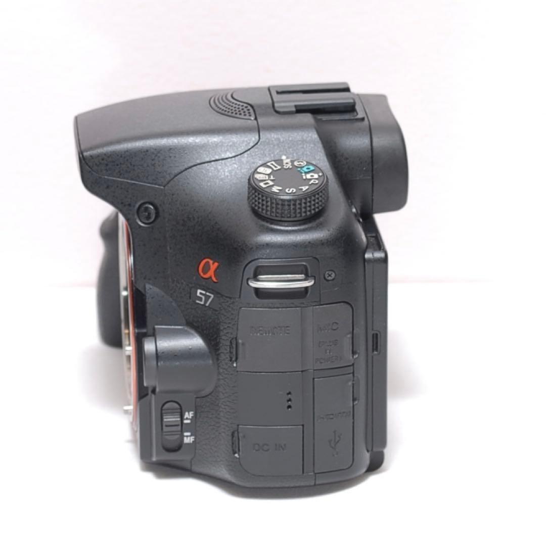 ✨美品✨SONY α57 ✨ダブルレンズ✨スポーツ観戦に✨簡単操作✨スマホ転送✨