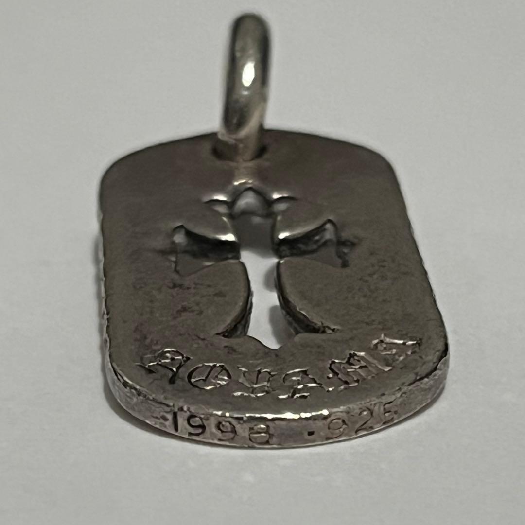 ■ Chrome Hearts カットアウトクロス ドッグタグ 青山限定