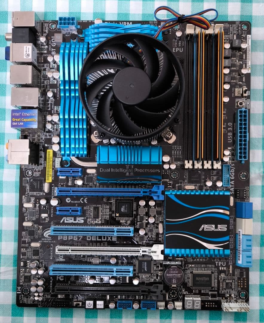 専用　i7 CPU＋マザーボード＋メモリ8GB＋CPUクーラー＋GPUのセット。