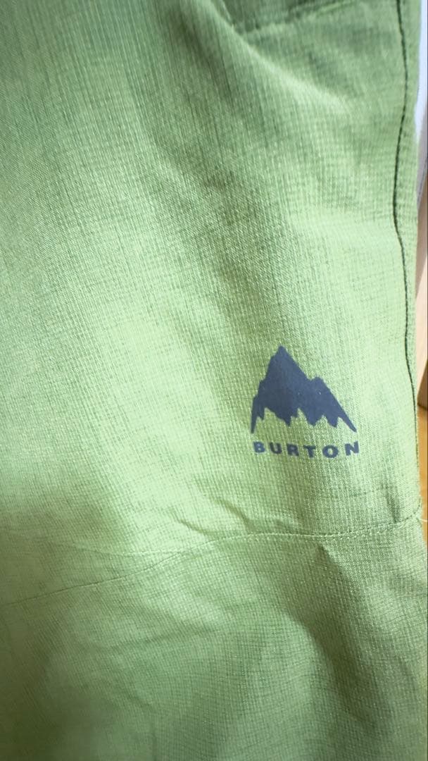 BURTON スノーボードパンツ　カーキ　サイズL 良品
