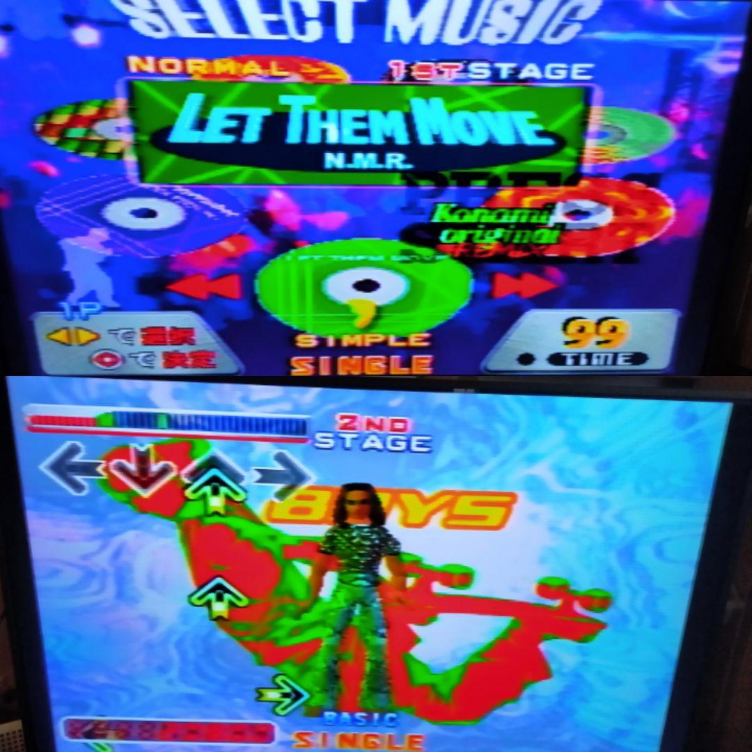 ダンスダンスレボリューション　コントローラ　2セット＋マナークッション＋ソフト