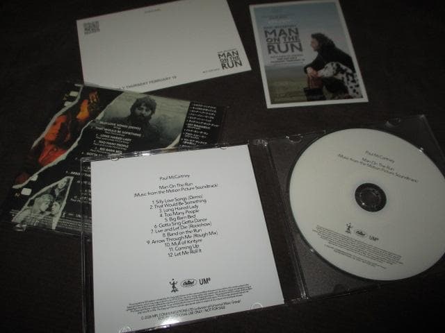 洋楽 Paul McCartney Man on the Run (RARE SET)