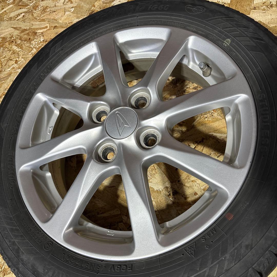 ダイハツ　純正ホイール　155/65R14 ４本セット