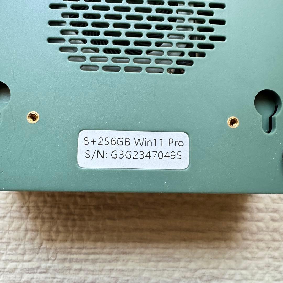intel N100 ミニpc nucbox g3 8gb windows11