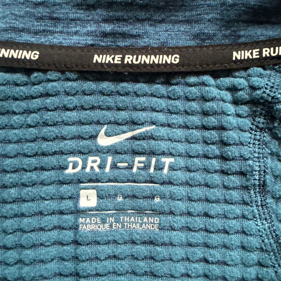 ナイキ　ランニング　NIKE running セット　ハーフジップ　グリッド