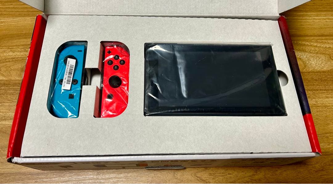 Nintendo Switch 本体 青/赤　マイナーモデル後　バッテリー強化版