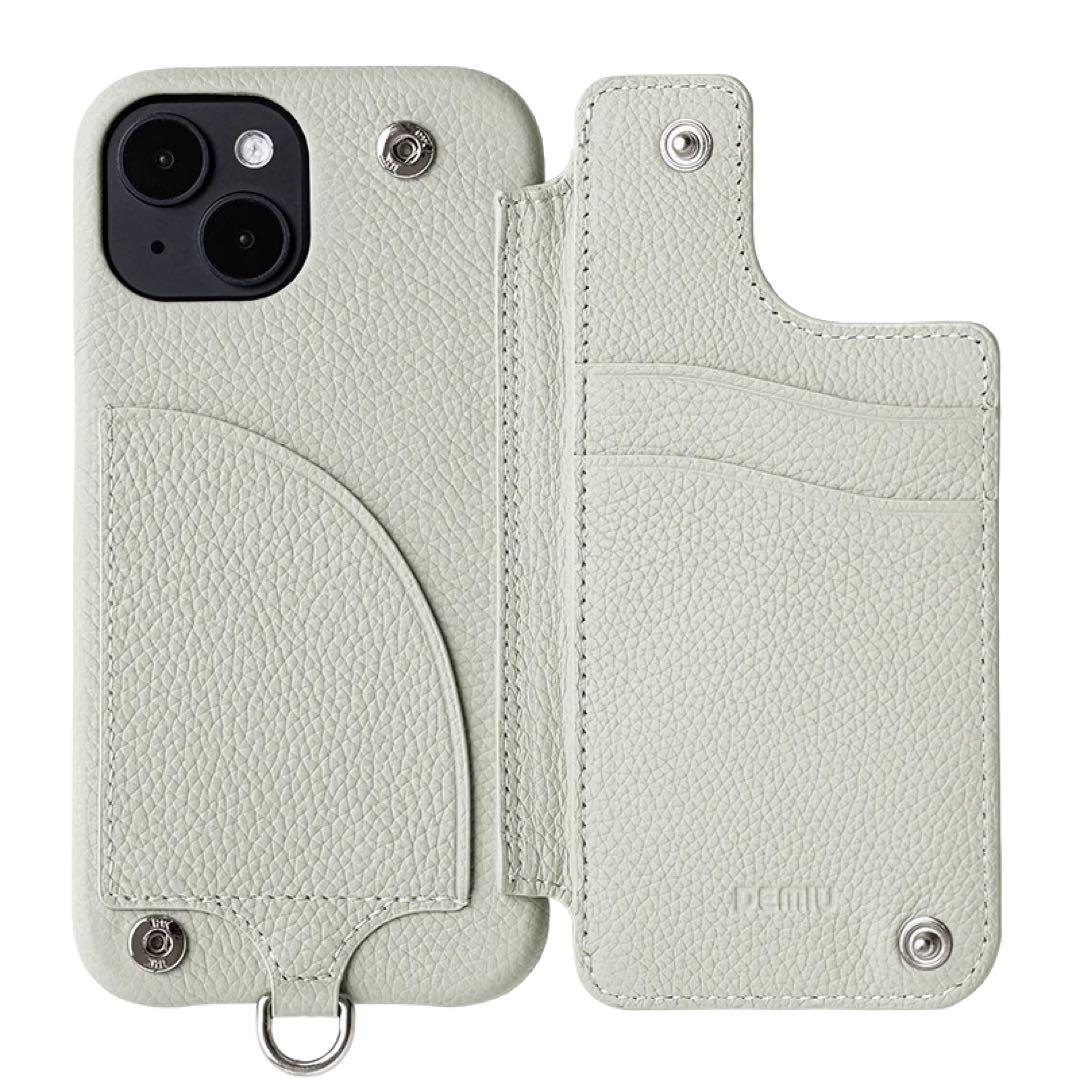 DEMIU iPhone15ケース　パール