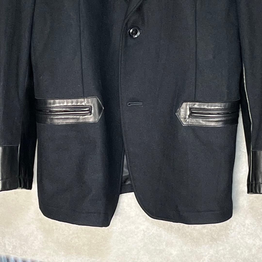 【希少】yohji yamamoto POUR HOMMEジャケット レザー