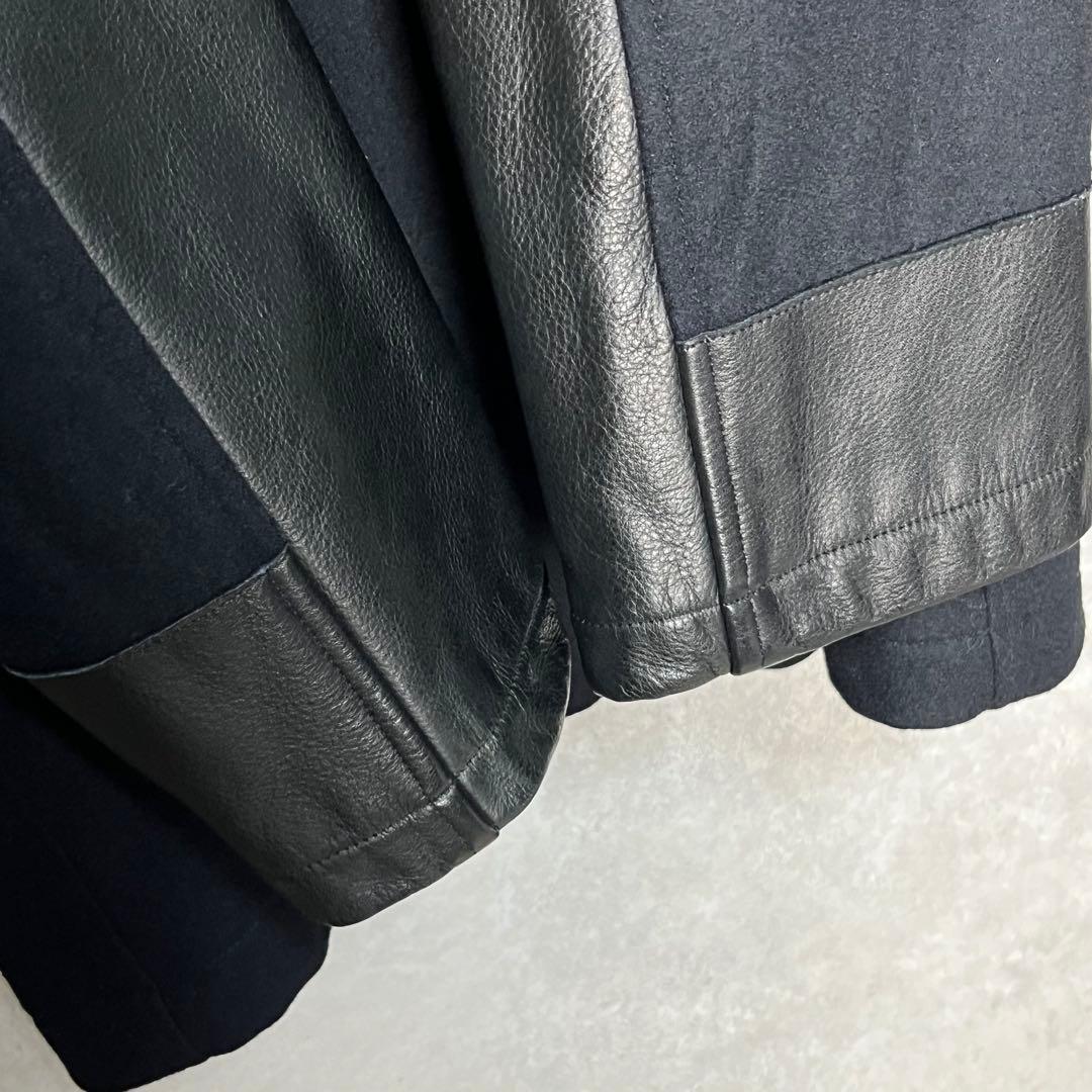 【希少】yohji yamamoto POUR HOMMEジャケット レザー